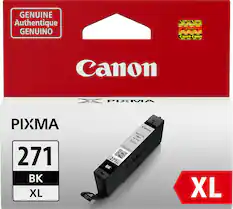 Front. Canon - 271XL High-Yield Ink Cartridge - Black.