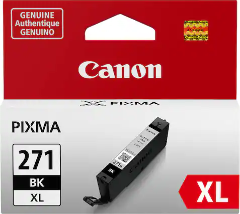 Front. Canon - 271XL High-Yield Ink Cartridge - Black.