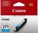 Front. Canon - 271 Standard Capacity Ink Cartridge - Cyan.