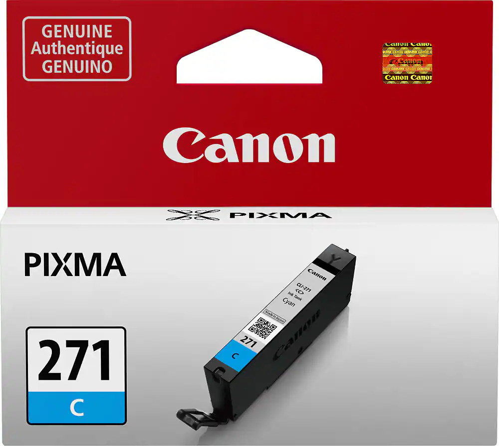 Canon - 271 Standard Capacity Ink Cartridge - Cyan