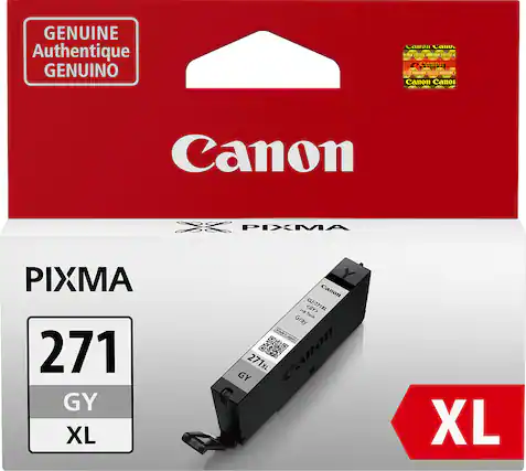 Front. Canon - 271XL High-Yield Ink Cartridge - Gray.