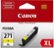 Front Zoom. Canon - 271XL High-Yield Ink Cartridge - Yellow.
