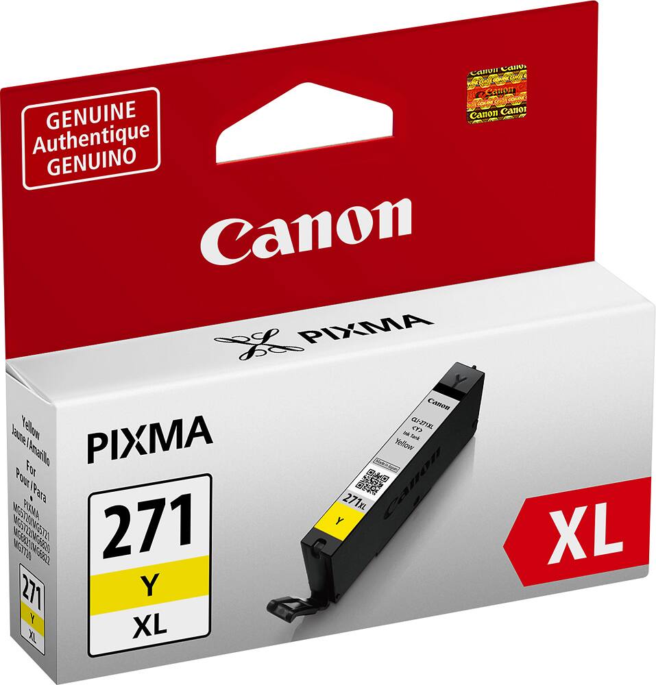 Alt View 11. Canon - 271XL High-Yield Ink Cartridge - Yellow.