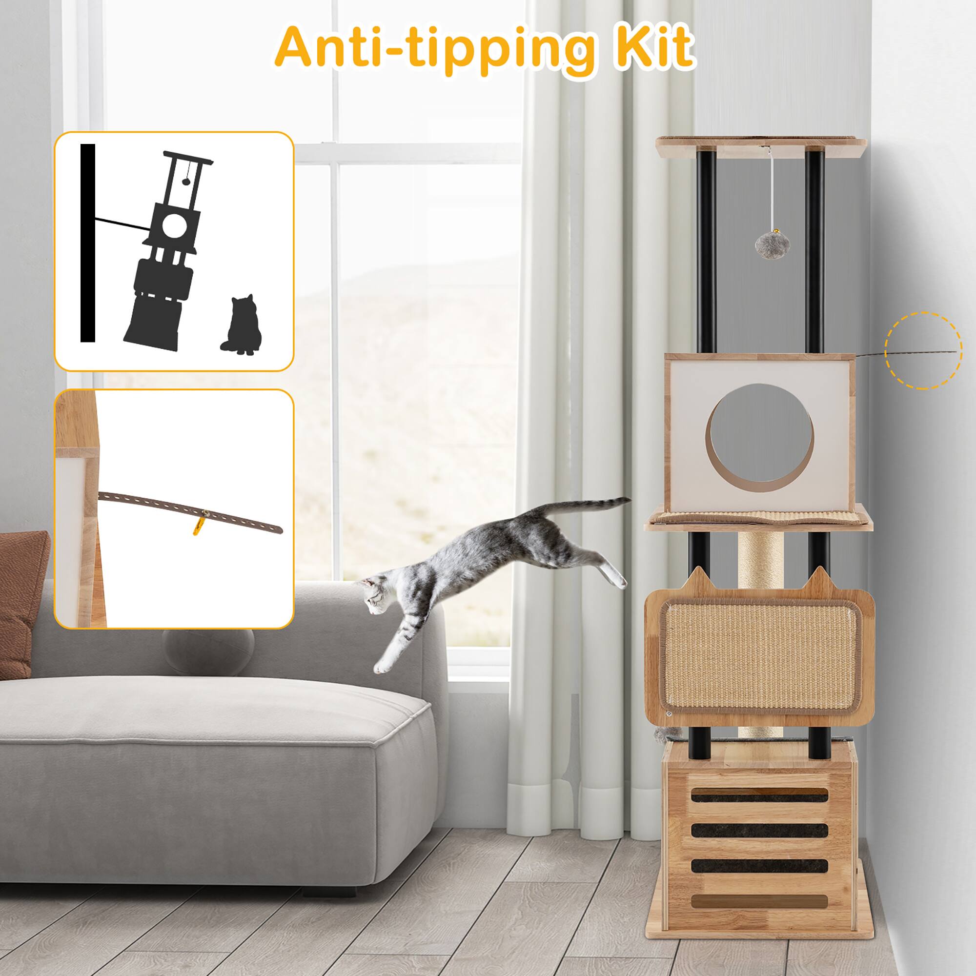 Anti-tipping Kit

Anti-tipping Kit