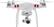 Front. DJI - Phantom 3 Standard Quadcopter - White.