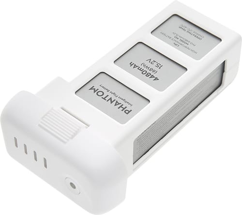 DJI - Phantom 3 Intelligent Flight Lithium-Polymer Battery - White