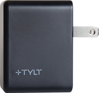TYLT Refurbished Excellent Full Speed 20W Fast Charging Wall Charger Black Black