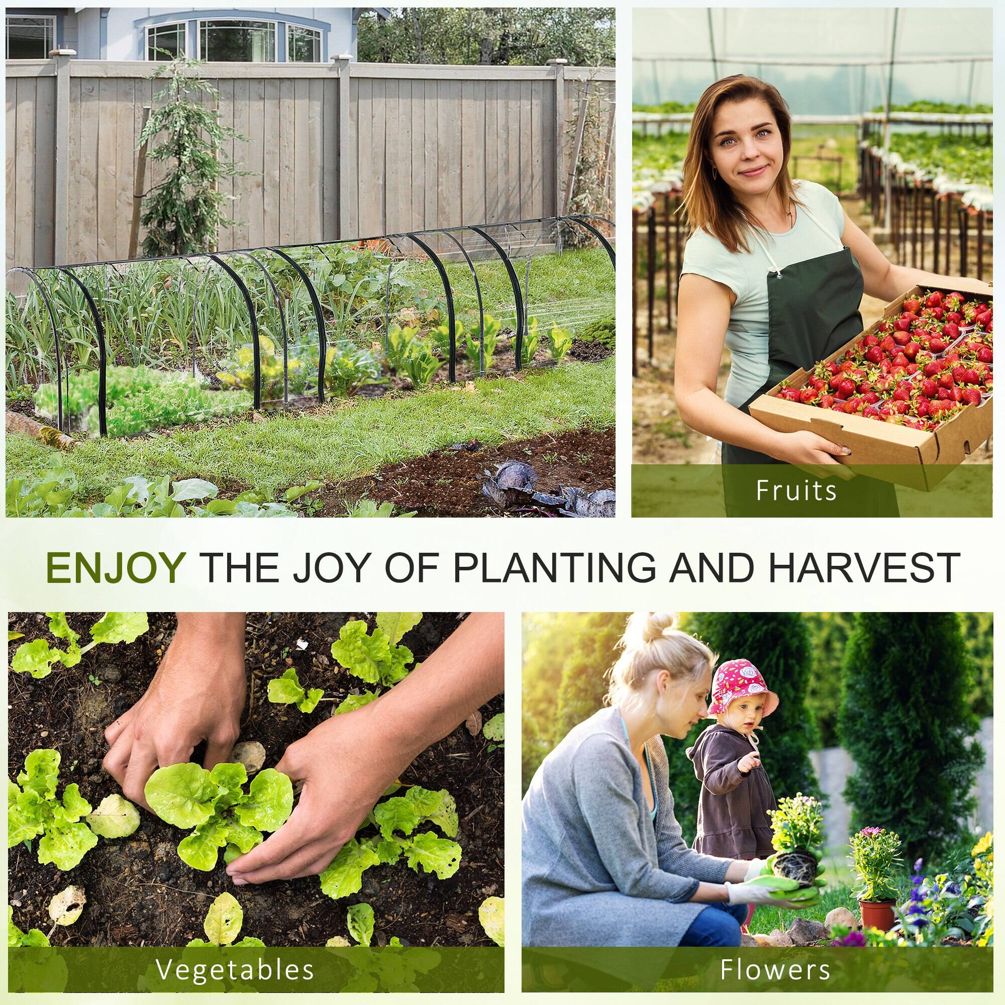 Fruits, Vegetables, Flowers, ENJOY THE JOY OF PLANTING AND HARVEST