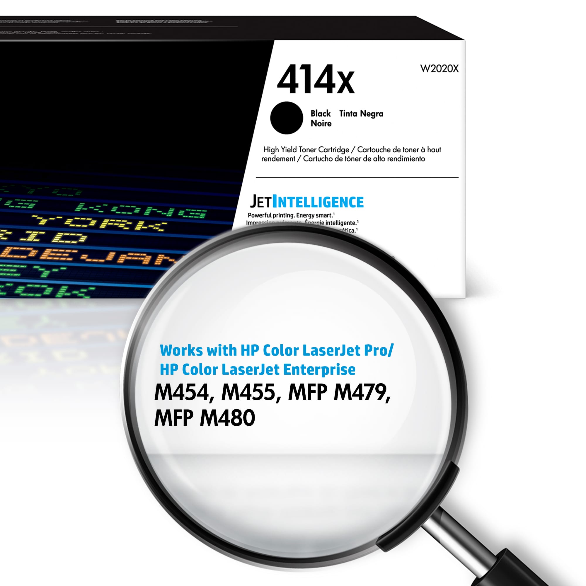 Alt View 1. HP - 414X High-Yield Toner Cartridge - Black.