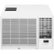 LG 1400 sq. ft. 23,000 BTU 230V Smart Window Air Conditioner with Heat ...