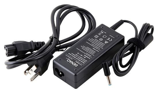 DENAQ AC Adapter for Select HP Laptops Black DQ AC195333