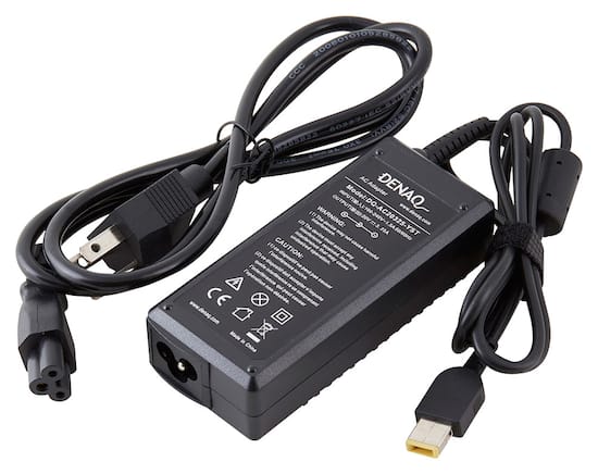 Denaq Ac Adapter For Select Lenovo Laptops Black Dq Ac325 Yst Best Buy