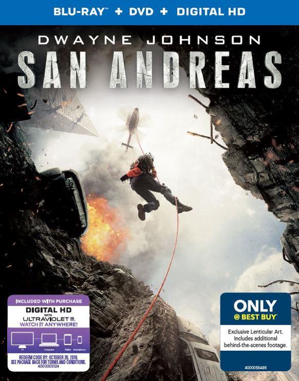  San Andreas [Includes Digital Copy] [Blu-ray/DVD] [Only @ Best Buy] [2015]