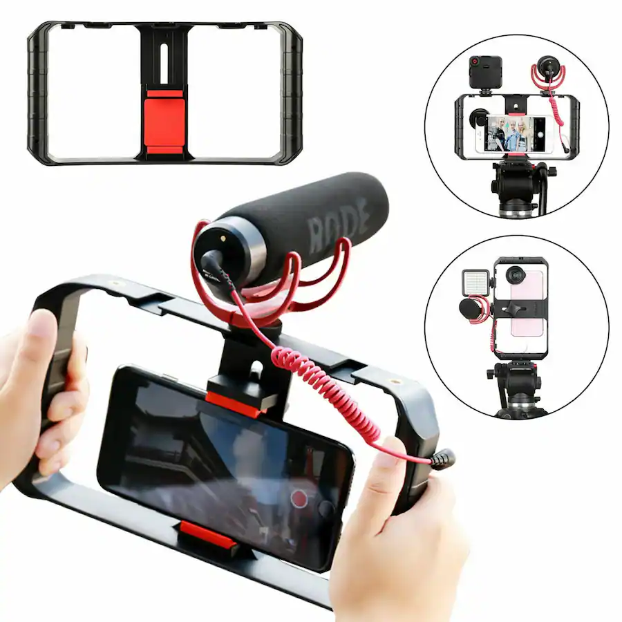 Stock Preferred Smartphone Stabilizer Rig Video Camera Cage SSR 01 ...