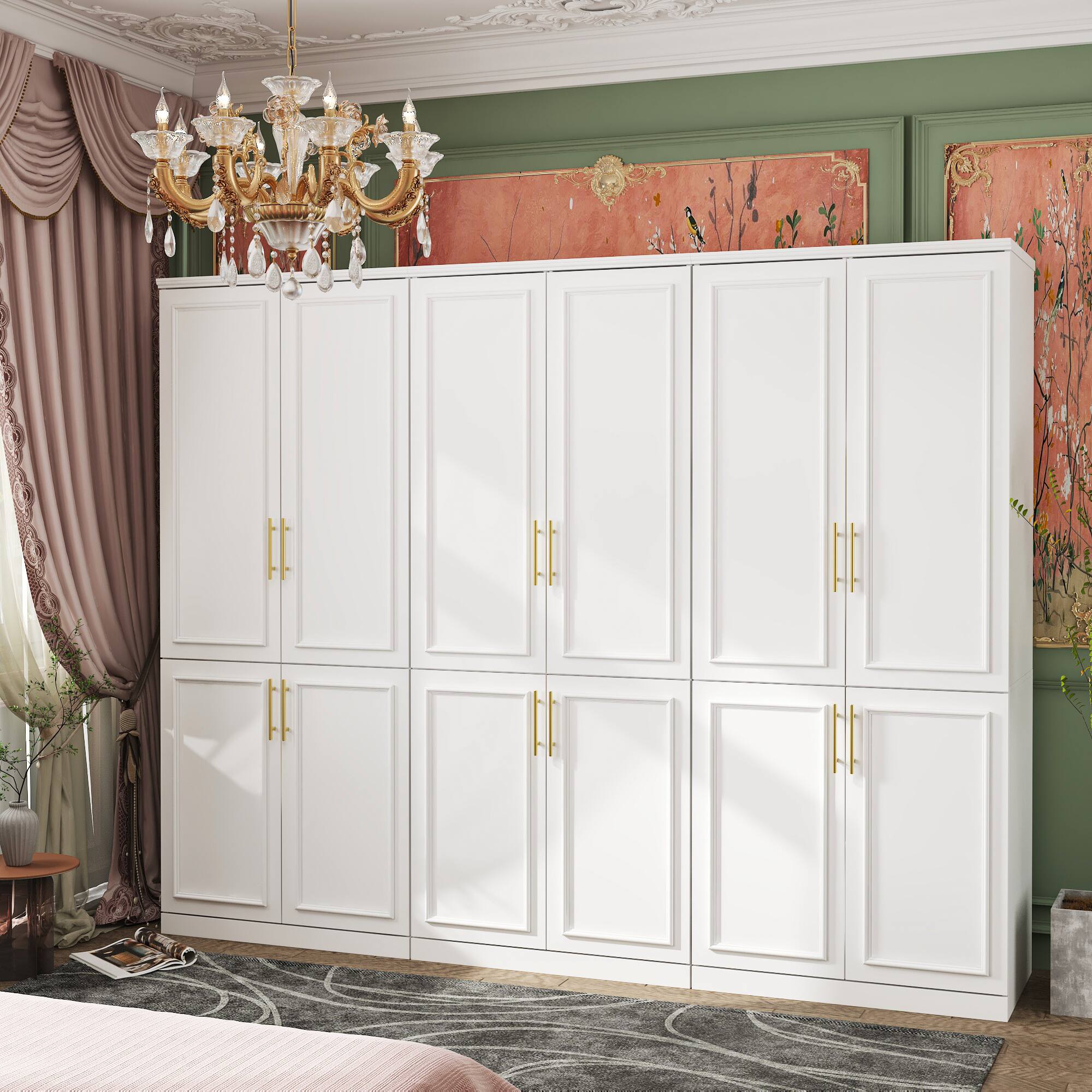 Alt View 7. FUFU & GAGA - FUFU&GAGA Modern Minimalist Wardrobe - Organize in Style - White.