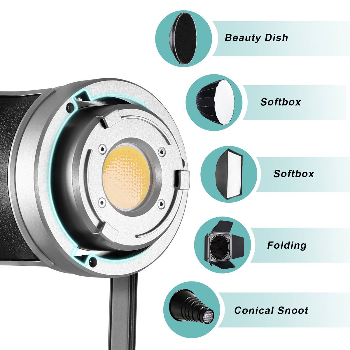 Beauty Dish Softbox Softbox Folding Conical Snoot