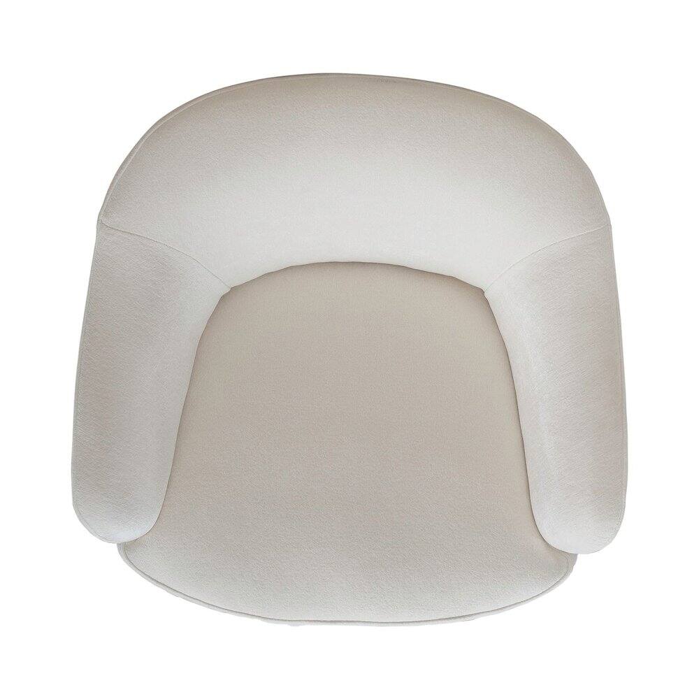 Alt View 4. Liberty Furniture Industries - Accent Dining Chair with Castors - Squared Arm - Ivory Upholstry - White.