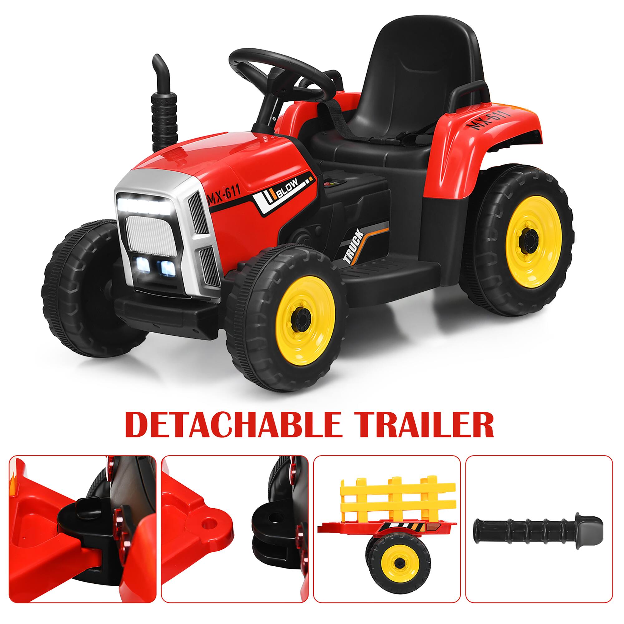 MX-611  
I BLOW TRUCK  
14A-11 DE 0  
I DETACHABLE TRAILER  

DETACHABLE TRAILER