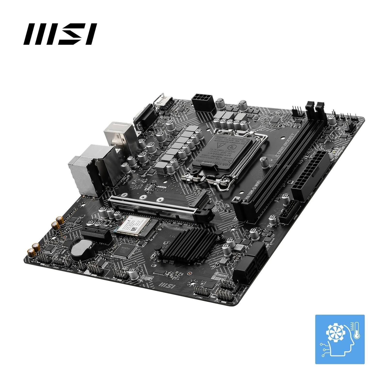 MSI PRO H610M G WIFI Gaming Desktop Motherboard - Best Buy