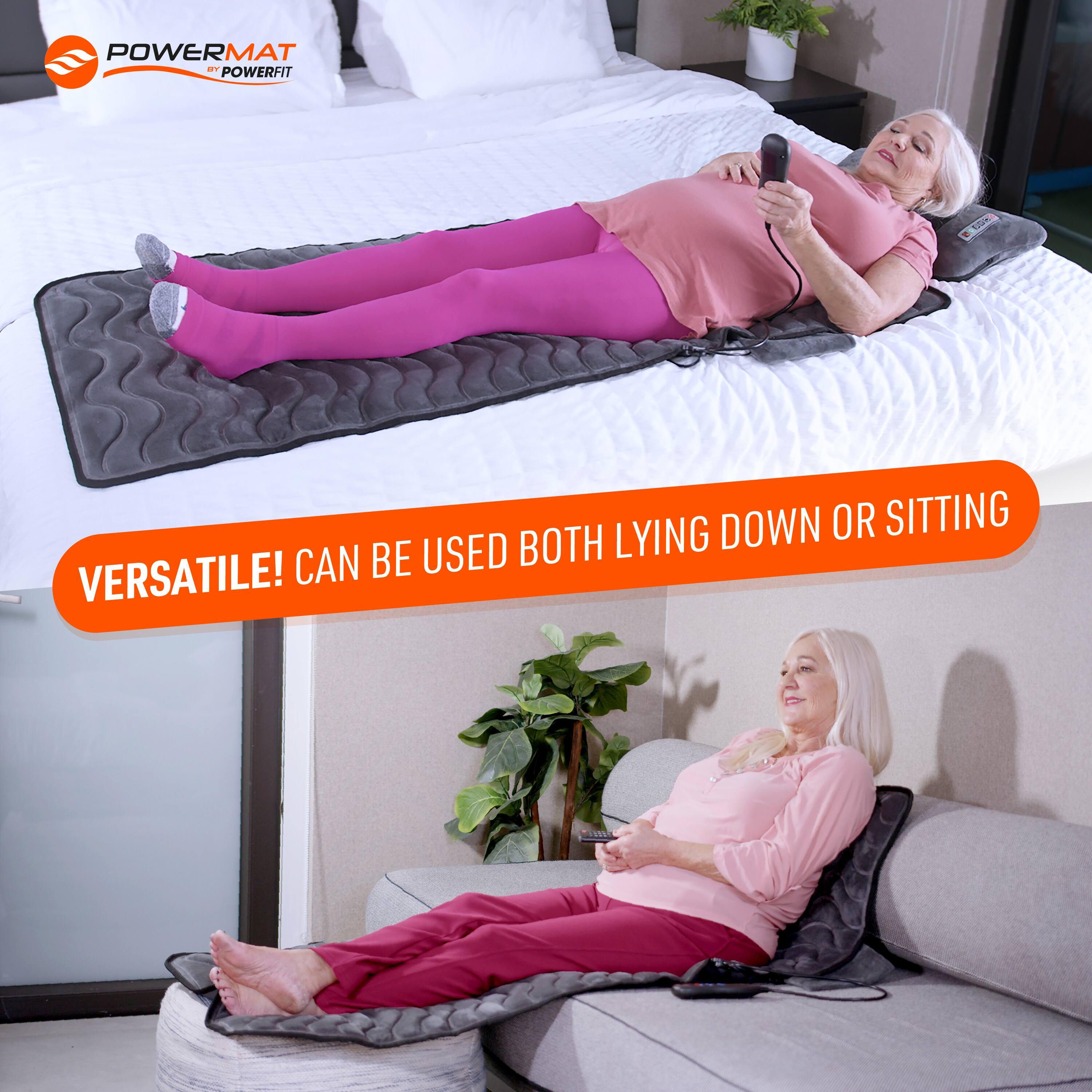 POWERMAT by POWERFIT

VERSATILE! CAN BE USED BOTH LYING DOWN OR SITTING
