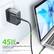 ESOULK CTF NE Mis
4X 45W Max output 4
Capable of charging laptop when use single port only
45W Dual USB C Wall Charger
Compatible with MacBook Air, Galaxy S22 Ultra/S22+, iPhone 13 Pro Max Mini iPhone 12 iPad Pro other...