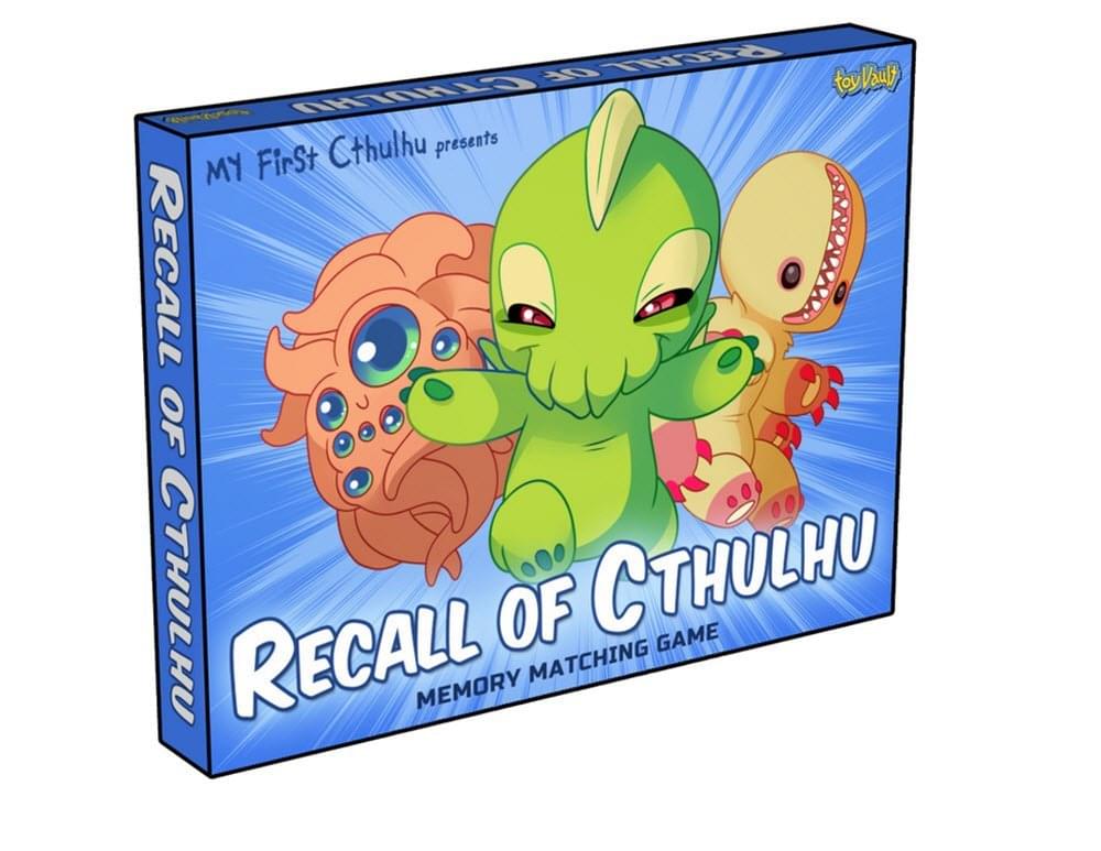 Toy Vault - Recall of Cthulhu: A Children's Memory Matching Game - Multi-Color