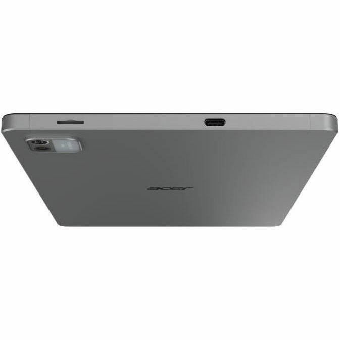 Alt View 1. Acer - Acer Iconia Tab A10 A10-21 A10-21-A0T7 Tablet - 10.1" WXGA - Allwinner - 4 GB - 128 GB Storage - Android 14 - Silver - Silver.