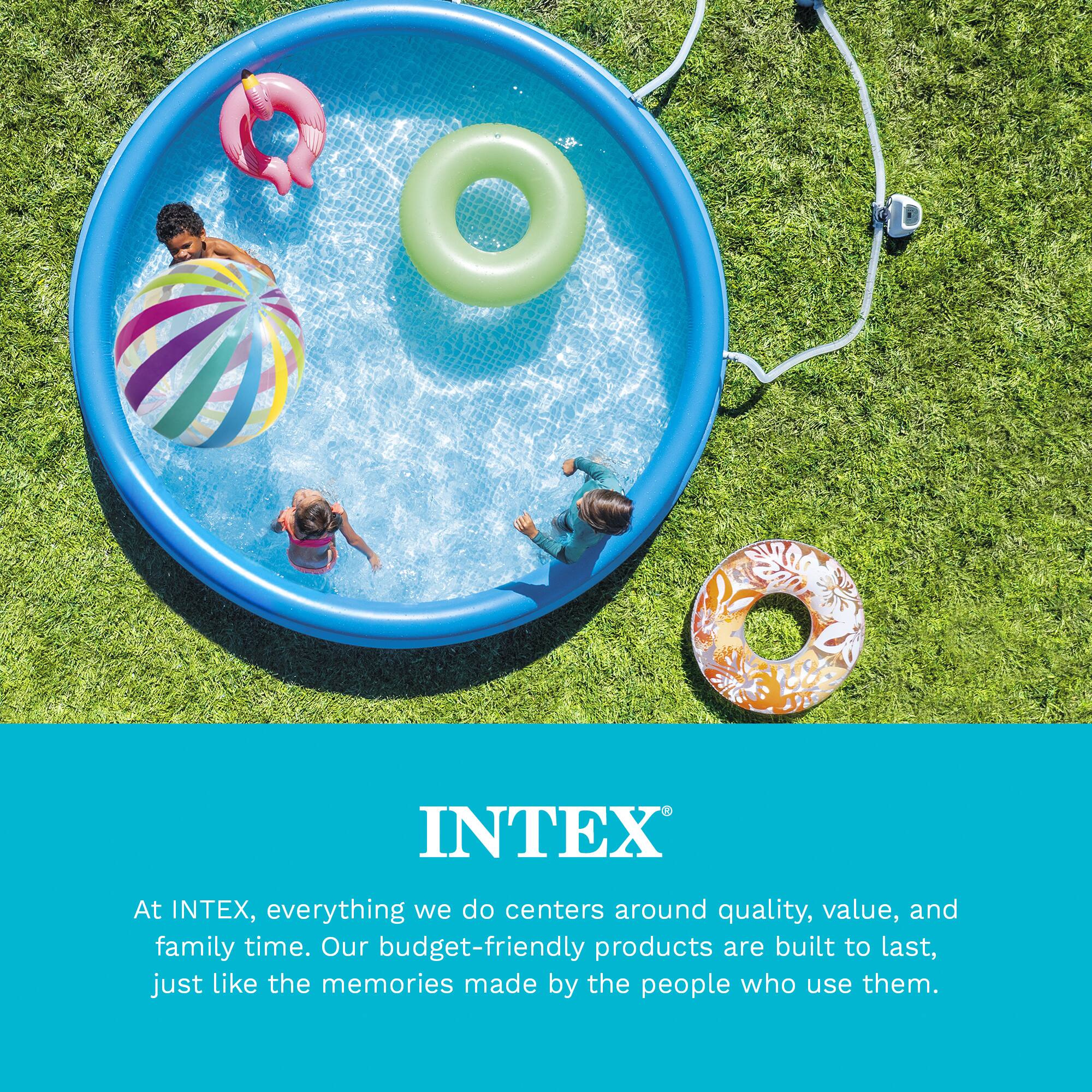 INTEX

At INTEX, everything we do centers around quality, value, and family time. Our budget-friendly products are built to last, just like the memories made by the people who use them.