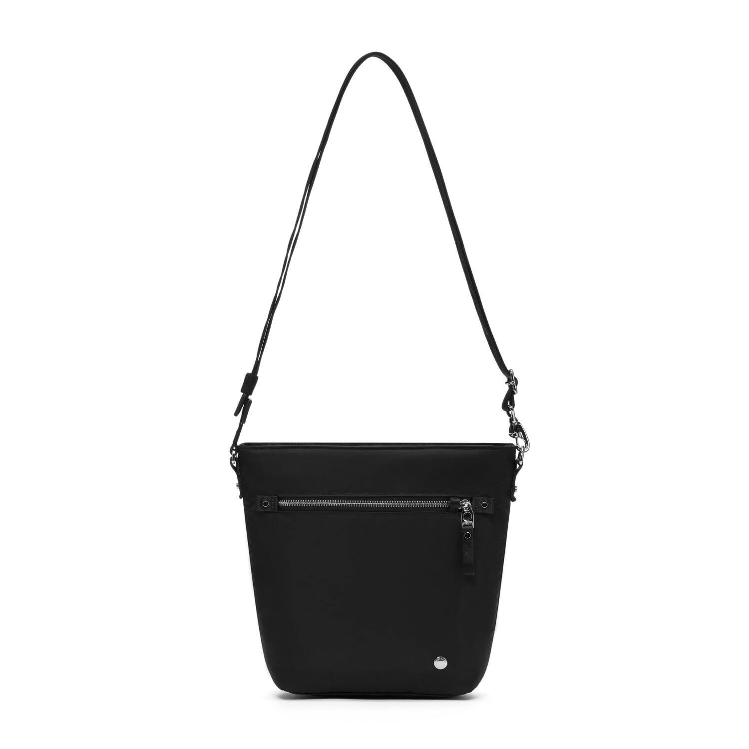 Angle. Pacsafe - W Crossbody (Black) - Black.
