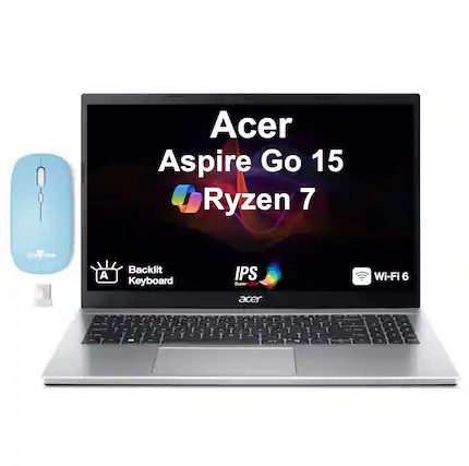 Acer Aspire Go 15 Ryzen 7
Backlit Keyboard
IPS SuperCLEAR
Wi-Fi 6
DOCK STORM