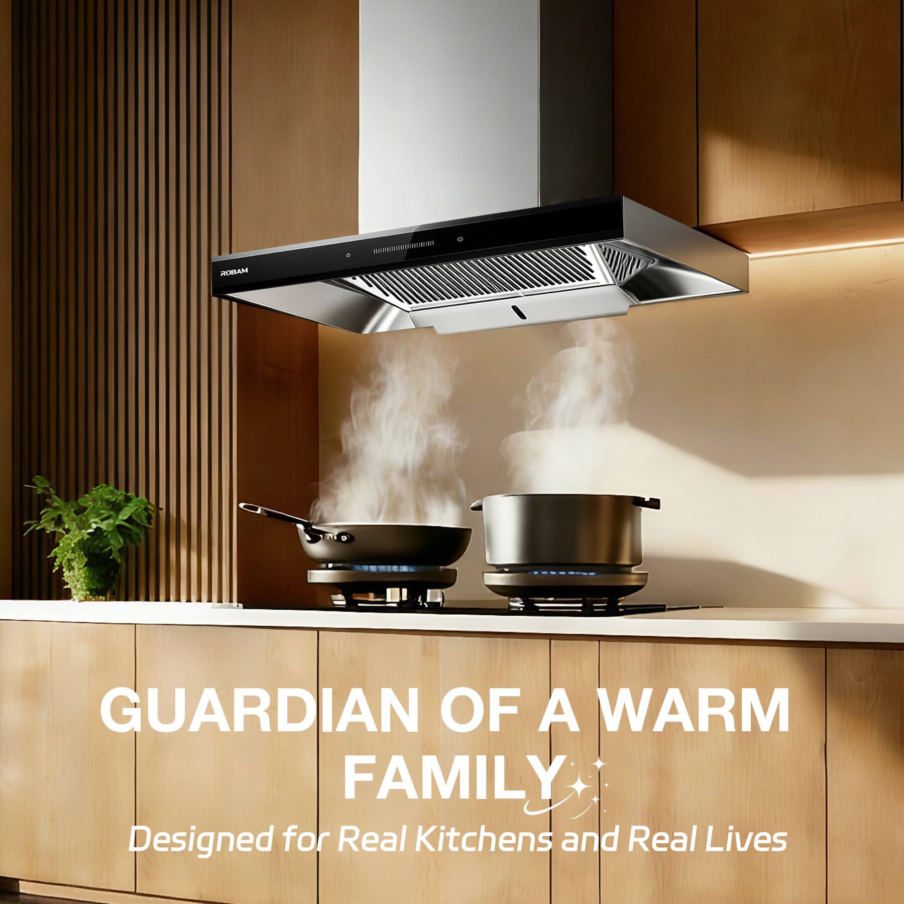 ROBAM  
GUARDIAN OF A WARM FAMILY  
Designed for Real Kitchens and Real Lives