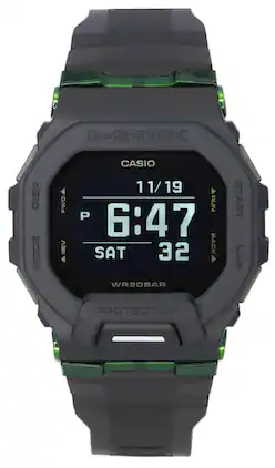 Casio - G-Shock G-Squad Mobile link Digital Quartz GBD-200UU-1 GBD200UU-1 200M Men's Watch - Black