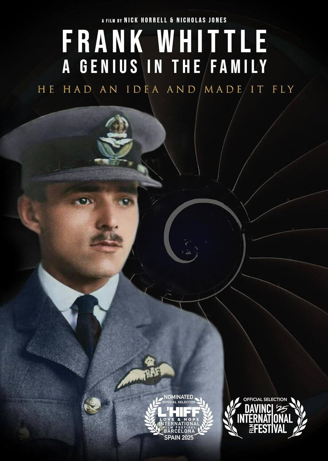 Front. Frank Whittle: A GeniusiIn the Family   - DVD.