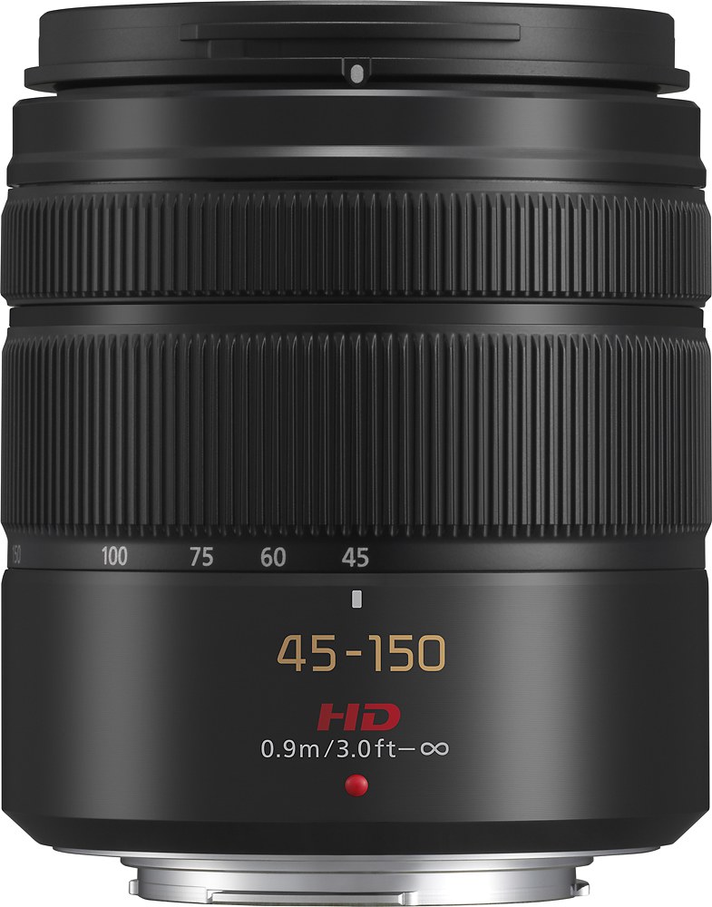 Panasonic Lumix G Vario 45-150mm f/4.0-5.6 ASPH. Mega O.I.S. Zoom Lens  black H-FS45150K - Best Buy