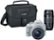Front Zoom. Canon - EOS Rebel SL1 DSLR Camera with 18-55mm STM and 75-300mm III Lenses - White.