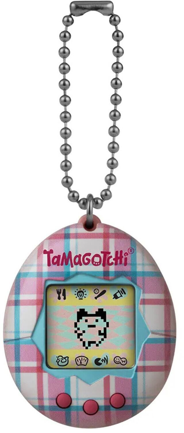 Alt View 2. Bandai - Tamagotchi - Original - Gen1 Plaid (Updated Logo)   - Collectibles - Multicolor.