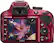 Back. Nikon - D3300 DSLR Camera with 18-55mm VR II and 55-200mm VR II Lenses - Red.