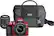 Front. Nikon - D3300 DSLR Camera with 18-55mm VR II and 55-200mm VR II Lenses - Red.