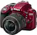 Left. Nikon - D3300 DSLR Camera with 18-55mm VR II and 55-200mm VR II Lenses - Red.