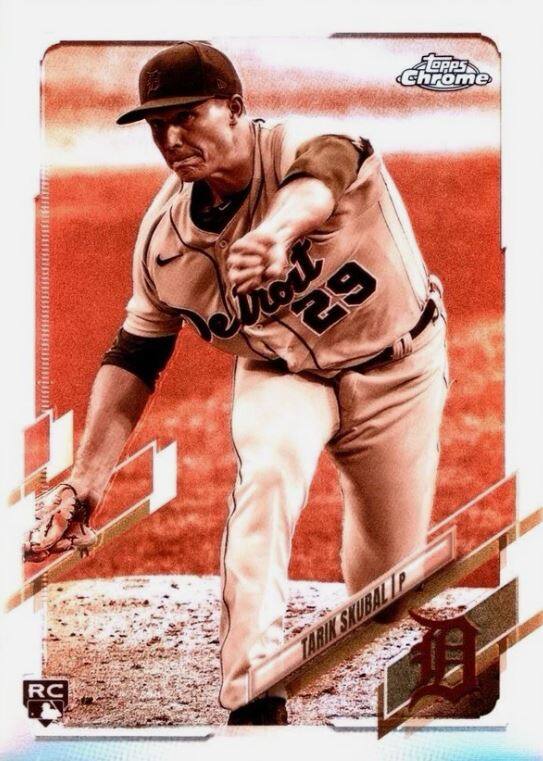 Topps Chrome  
Tarik Skubal IP  
RC