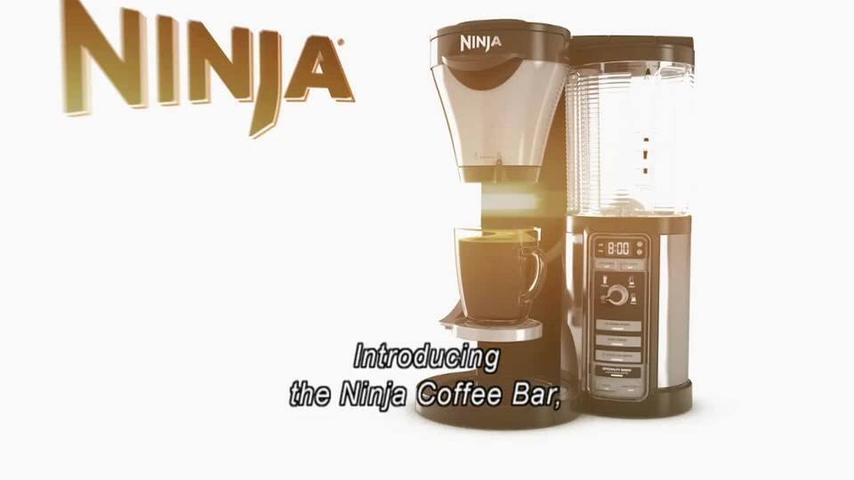 Best Buy Ninja Coffee Bar Brewer With Thermal Carafe Stainless Steel Black Cf086