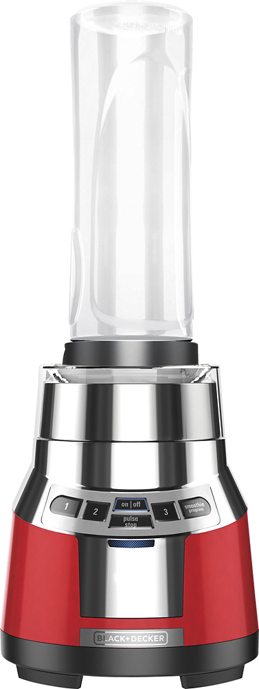 BLACK + DECKER Performance Helix™ Blender, 800 Watts, 48 Oz (6-cup) Perfect  Pour Glass Blending Jar, Black & Gray, BL1600BG-1