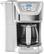 Angle. Mill & Brew 12-Cup* Coffee Maker - White/Silver.