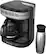 Left. Black & Decker - Café Select 12-Cup Dual Brew Coffeemaker - Black/Silver.