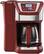 Angle. Black & Decker - Mill & Brew 12-Cup* Coffee Maker - Red/Silver.