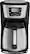 Angle. Black+Decker - 12-Cup* Coffee Maker - Black/Silver.