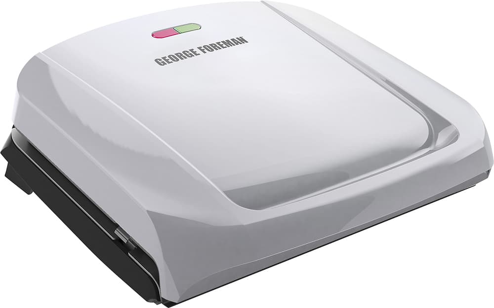 Angle. George Foreman - Electric Grill - Platinum.