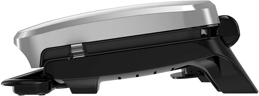 Alt View 12. George Foreman - Electric Grill - Platinum.