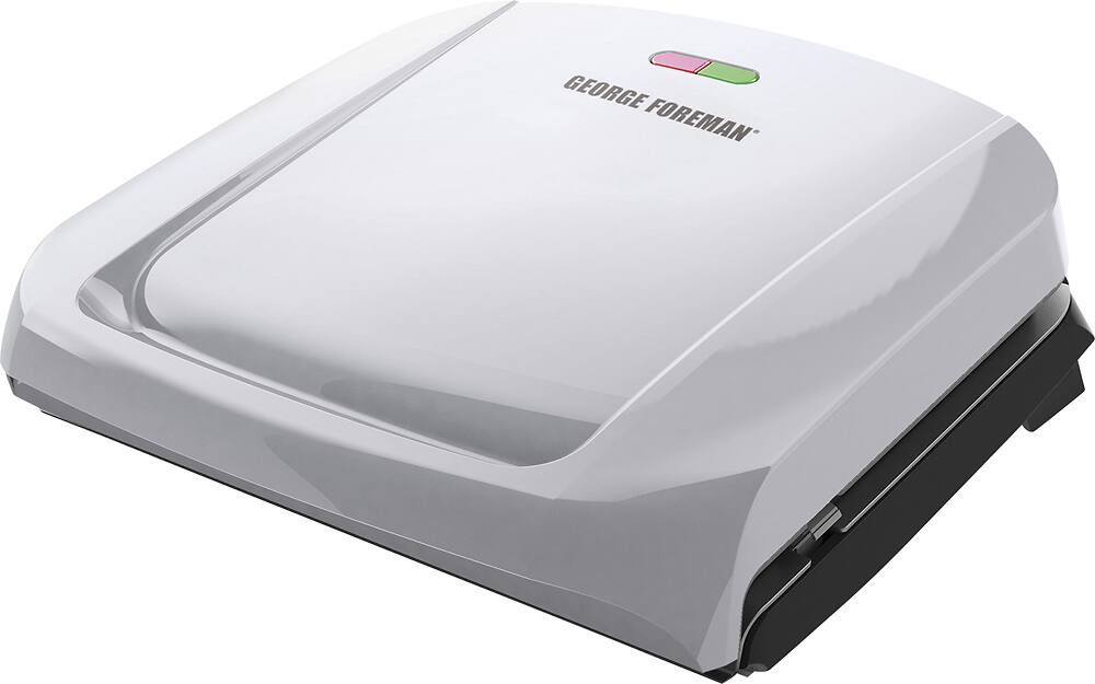 Left. George Foreman - Electric Grill - Platinum.