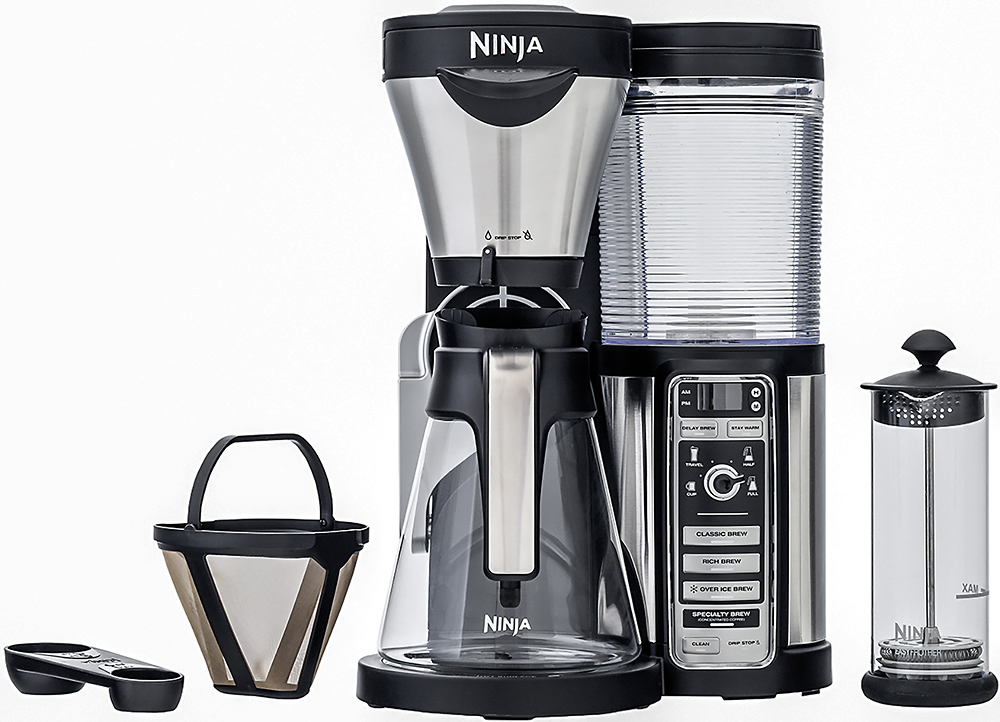 Best Buy: Ninja Coffee Bar 10-Cup Coffee Maker Black/Stainless CF091